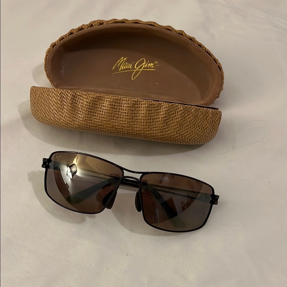 Maui Jim Bronze Sunglasses with Case